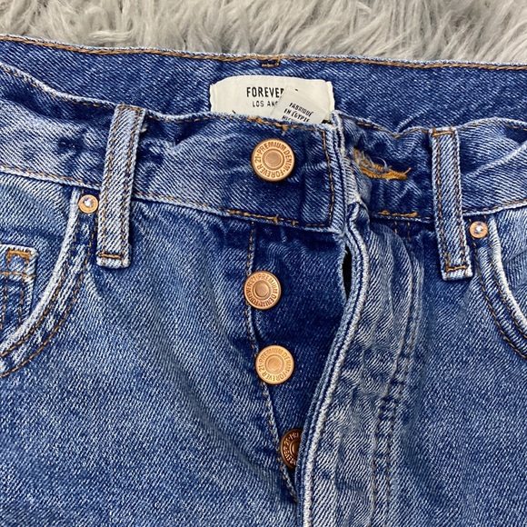 High rise Denim skirt - Picture 4 of 5